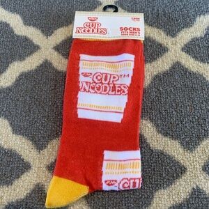 Men’s Ramen noodles socks NWT